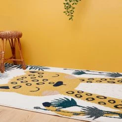 NATTIOT Rugs Childrens Rug - Soren Leopard 10 NATTIOT Rugs Childrens Rug - Soren Leopard