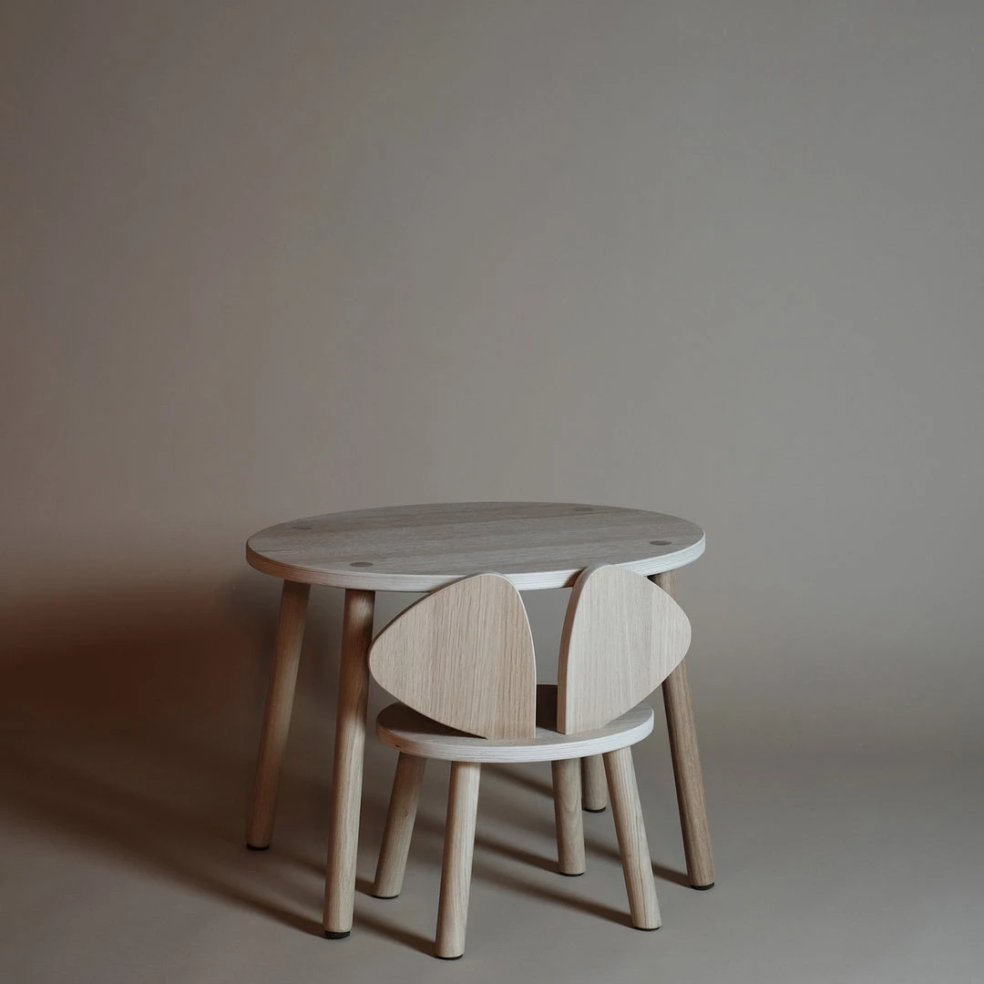 Kids Tables & Chairs Nofred Kids Mouse Table - Oak (2-5 Years) 5 Kids Tables & Chairs Nofred Kids Mouse Table - Oak (2-5 Years)