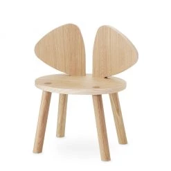 Nofred Kids Mouse Chair - Oak (2-5 Years) Kids Tables & Chairs