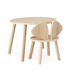 Kids Tables & Chairs Nofred Kids Mouse Table - Oak (2-5 Years)