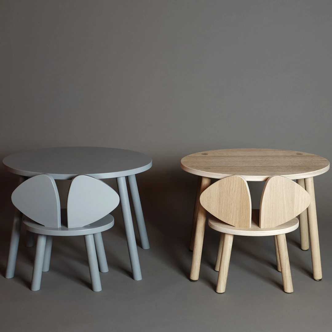 Kids Tables & Chairs Nofred Kids Mouse Table - Oak (2-5 Years) 6 Kids Tables & Chairs Nofred Kids Mouse Table - Oak (2-5 Years)