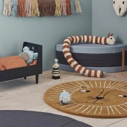 OYOY Lion Rug - Caramel Rugs