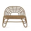 Kids Tables & Chairs OYOY Rainbow Rattan Mini Bench