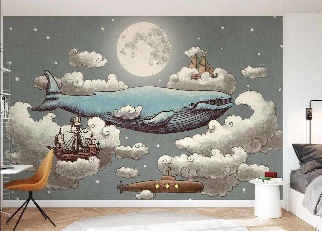 Photowall Kids Custom Wall Mural - Ocean Sky NEW ARRIVALS 6 Photowall Kids Custom Wall Mural - Ocean Sky NEW ARRIVALS
