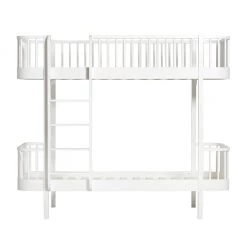 Bunk Beds & Loft Beds Oliver Furniture Wood Bunk Bed - White
