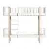 Oliver Furniture Wood Bunk Bed - White/Oak