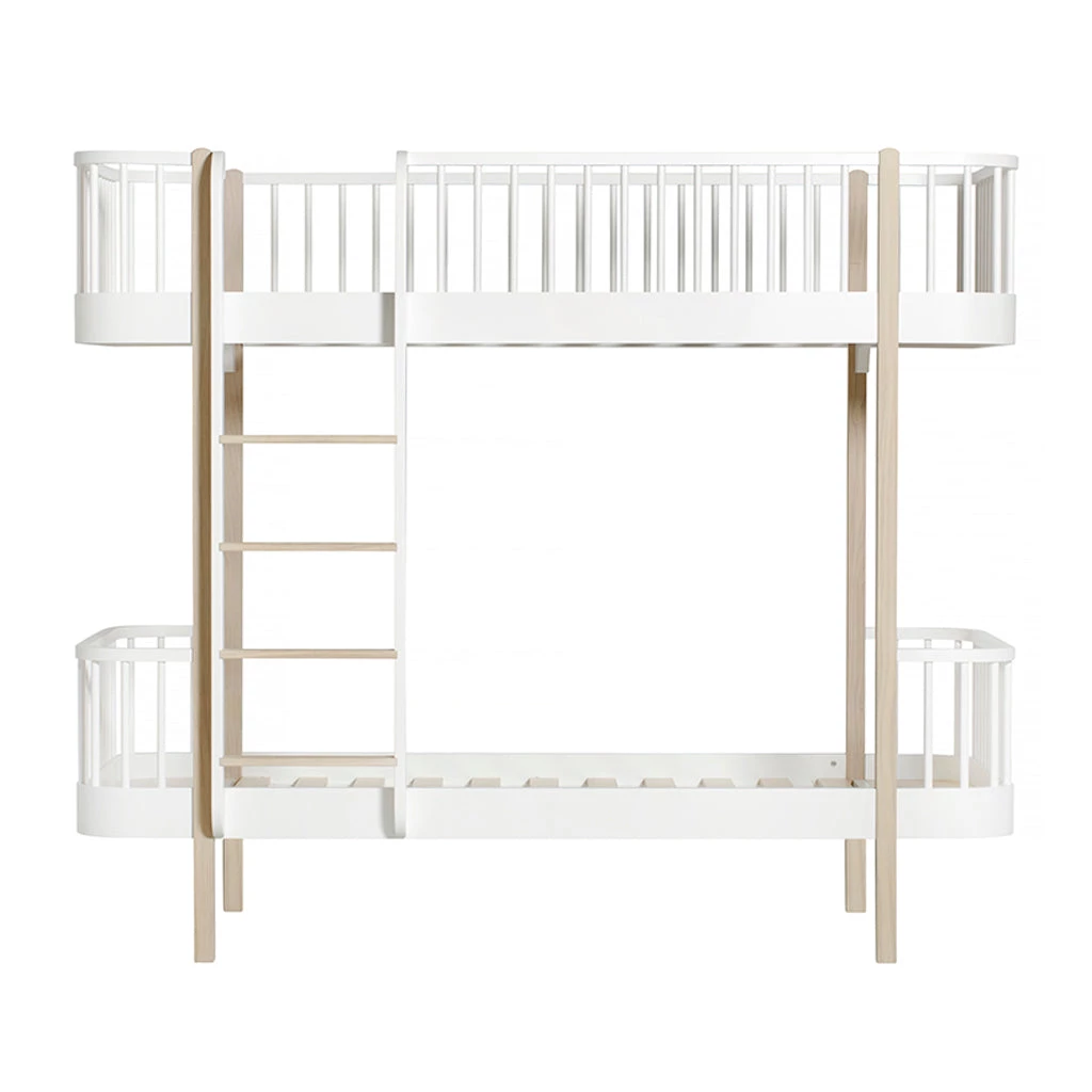 Oliver Furniture Wood Bunk Bed - White/Oak 3 Oliver Furniture Wood Bunk Bed - White/Oak