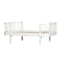 Kids Beds Oliver Furniture Wood Junior Bed (90x160 / 200cm) - White 12 Kids Beds Oliver Furniture Wood Junior Bed (90x160 / 200cm) - White