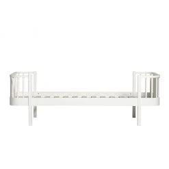 Kids Beds Oliver Furniture Wood Kids Single Bed - White