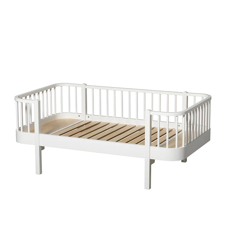Oliver Furniture Wood Junior Day Bed (90x160 / 200cm) - White Kids Beds 6 Oliver Furniture Wood Junior Day Bed (90x160 / 200cm) - White Kids Beds