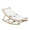 Oliver Furniture Wood Baby & Toddler Rocker - Oak | White Bouncers & Baby Chairs