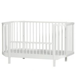 Oliver Furniture Wood Cot - White