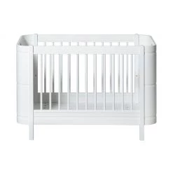 Cots & Cribs Oliver Furniture Wood Mini+ Cot Bed (0-9yrs) - White