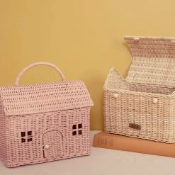 Toy Storage Baskets Olli Ella Casa Clutch - Rose