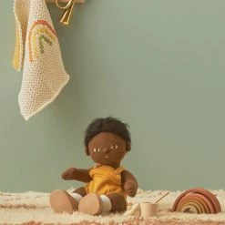 Doll Play Olli Ella Dinkum Doll Rainbow Blanket