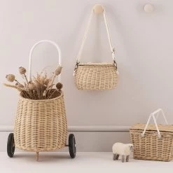 Toy Storage Baskets Olli Ella Luggy Basket - Straw