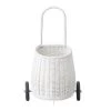 Olli Ella Luggy Basket - White Toy Storage Baskets