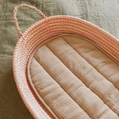 Olli Ella Luxe Organic Liner - Dune Changing Cushions