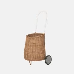 Olli Ella (Medium) Luggy Basket - Natural Toy Storage Baskets