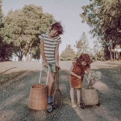 Olli Ella (Medium) Luggy Basket - Natural Toy Storage Baskets