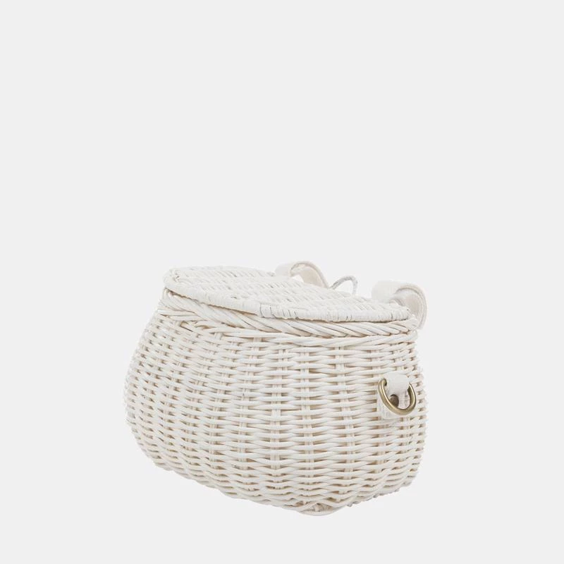 Olli Ella Mini Chari Bag - White 6 Olli Ella Mini Chari Bag - White