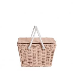 Gifts For Older Kids Olli Ella Piki Rattan Basket - Rose
