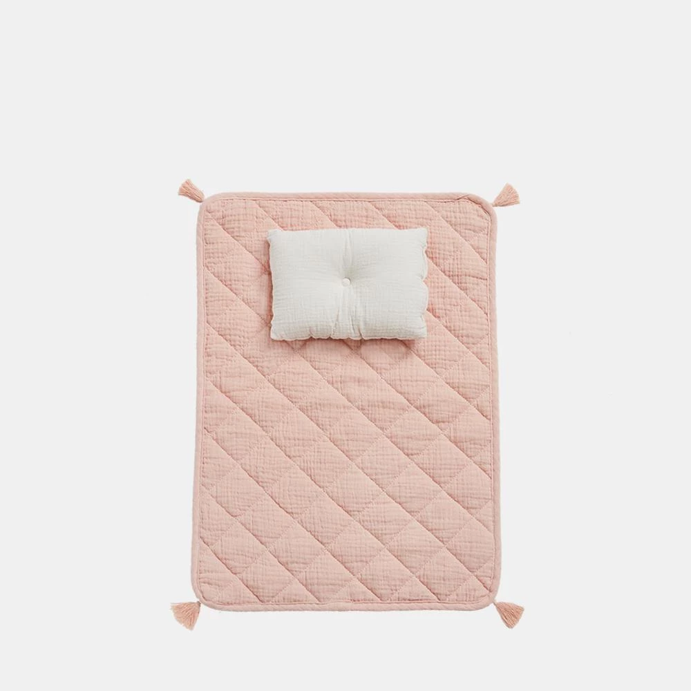 Olli Ella Organic Cotton Strolley Bedding - Rose 3 Olli Ella Organic Cotton Strolley Bedding - Rose