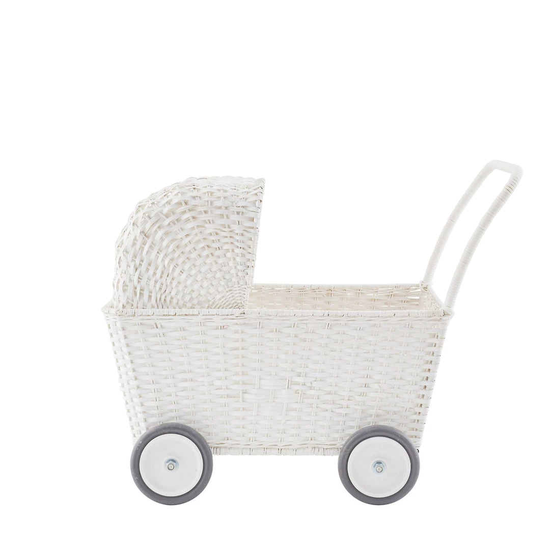 Doll Play Olli Ella Strolley - White 3 Doll Play Olli Ella Strolley - White