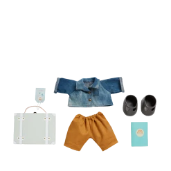OLLI ELLA Dinkum Doll Travel Togs - Sage