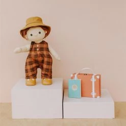 OLLI ELLA NEW ARRIVALS Dinkum Doll Travel Togs - Apricot