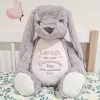 Soft Toys Cherish Me Personalised Bunny - Christening Day