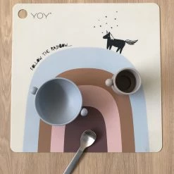Tablewear OYOY Placemat - Follow The Rainbow