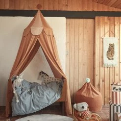 OYOY Ronja Organic Cotton Canopy - Caramel Canopies & Teepees