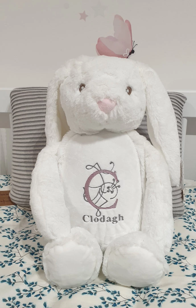 Cherish Me Personalised White Bunny Decorative Items 4 Cherish Me Personalised White Bunny Decorative Items