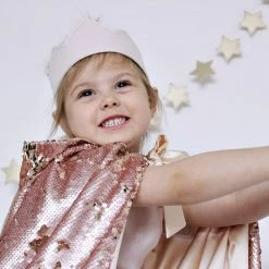 COTTON & SWEETS Build Your Own Gift Hamper Personalised Linen Crown - Powder Pink