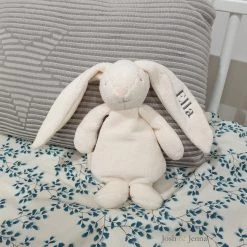 Moonie Sensory Cuddle Bunny - Powder Soft Toys 7 Moonie Sensory Cuddle Bunny - Powder Soft Toys