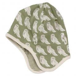 Pigeon Organics Bonnet - Sage Owls