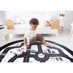 Play & Go Toy Storage Bag - Road Map & Thunder Bolt 12 Play & Go Toy Storage Bag - Road Map & Thunder Bolt