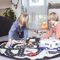 Play & Go Toy Storage Bag - Road Map & Thunder Bolt 13 Play & Go Toy Storage Bag - Road Map & Thunder Bolt