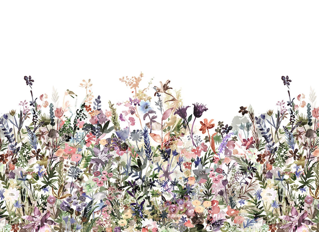 REBEL WALLS Kids Custom Wall Mural - May Meadow Pastel 5 REBEL WALLS Kids Custom Wall Mural - May Meadow Pastel