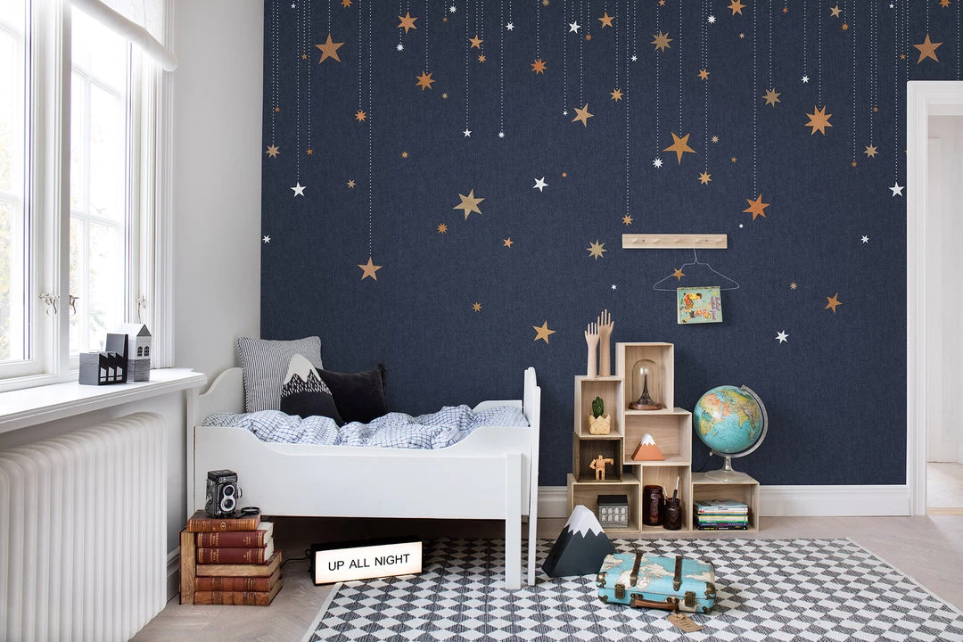 REBEL WALLS Kids Wallpaper Kids Custom Wall Mural - Stargazing 4 REBEL WALLS Kids Wallpaper Kids Custom Wall Mural - Stargazing