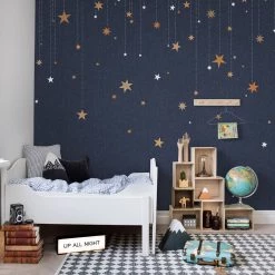REBEL WALLS Kids Wallpaper Kids Custom Wall Mural - Stargazing