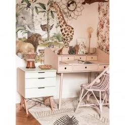 Dekornik NEW ARRIVALS Savanna World In A Circle Wall Sticker