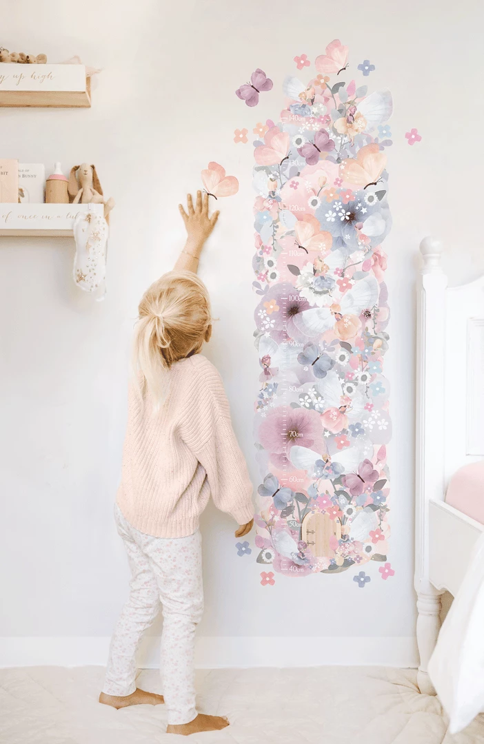 SCHMOOKS Fairy Garden Growth Height Chart Wall Stickers 5 SCHMOOKS Fairy Garden Growth Height Chart Wall Stickers