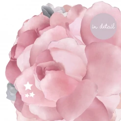 SCHMOOKS Peonies & Butterflies Wall Stickers - 6 Pack