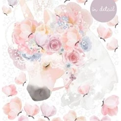 SCHMOOKS Unicorns & Butterflies Wall Stickers