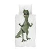 Snurk Green Dino Organic Bedding Set