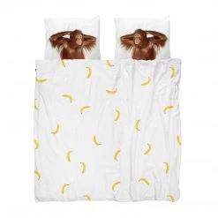 Snurk Monkey Organic Bedding Set