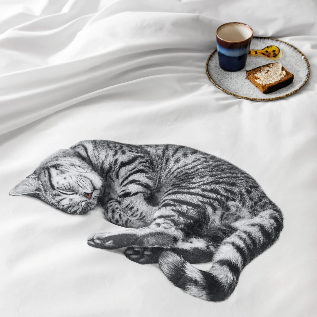 Snurk Ollie Cat Organic Bedding Set 6 Snurk Ollie Cat Organic Bedding Set