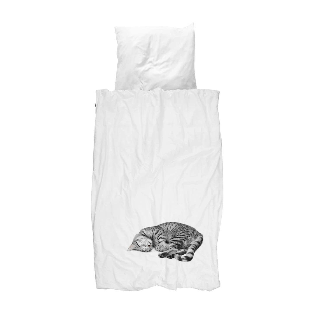 Snurk Ollie Cat Organic Bedding Set 3 Snurk Ollie Cat Organic Bedding Set